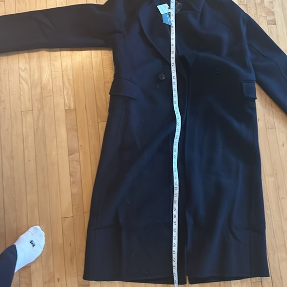 NWT Current Air Navy Wool Coat - Picture 12 of 12